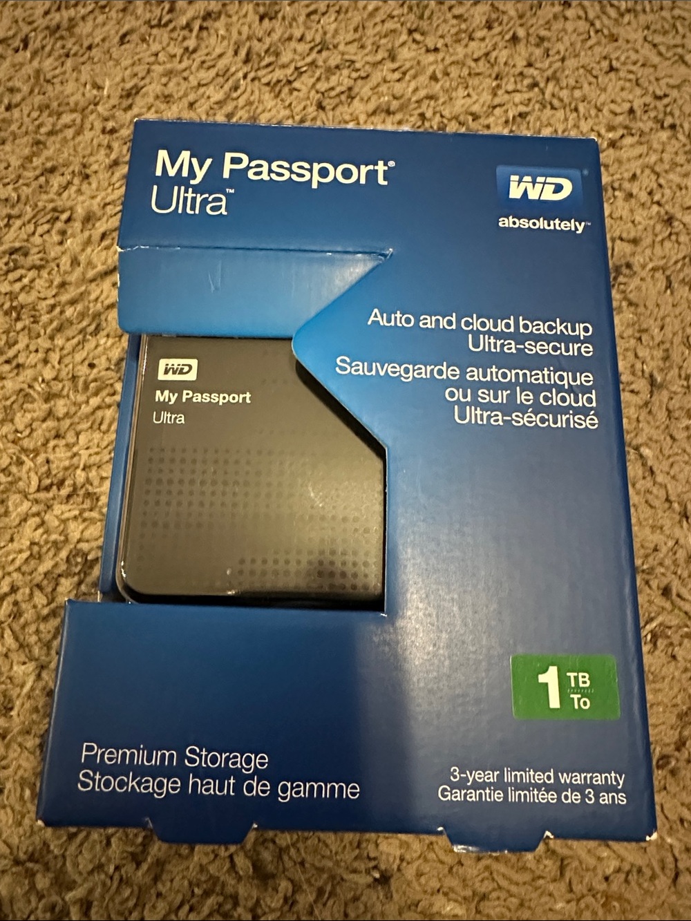 My Passport Ultra 1TB External Storage